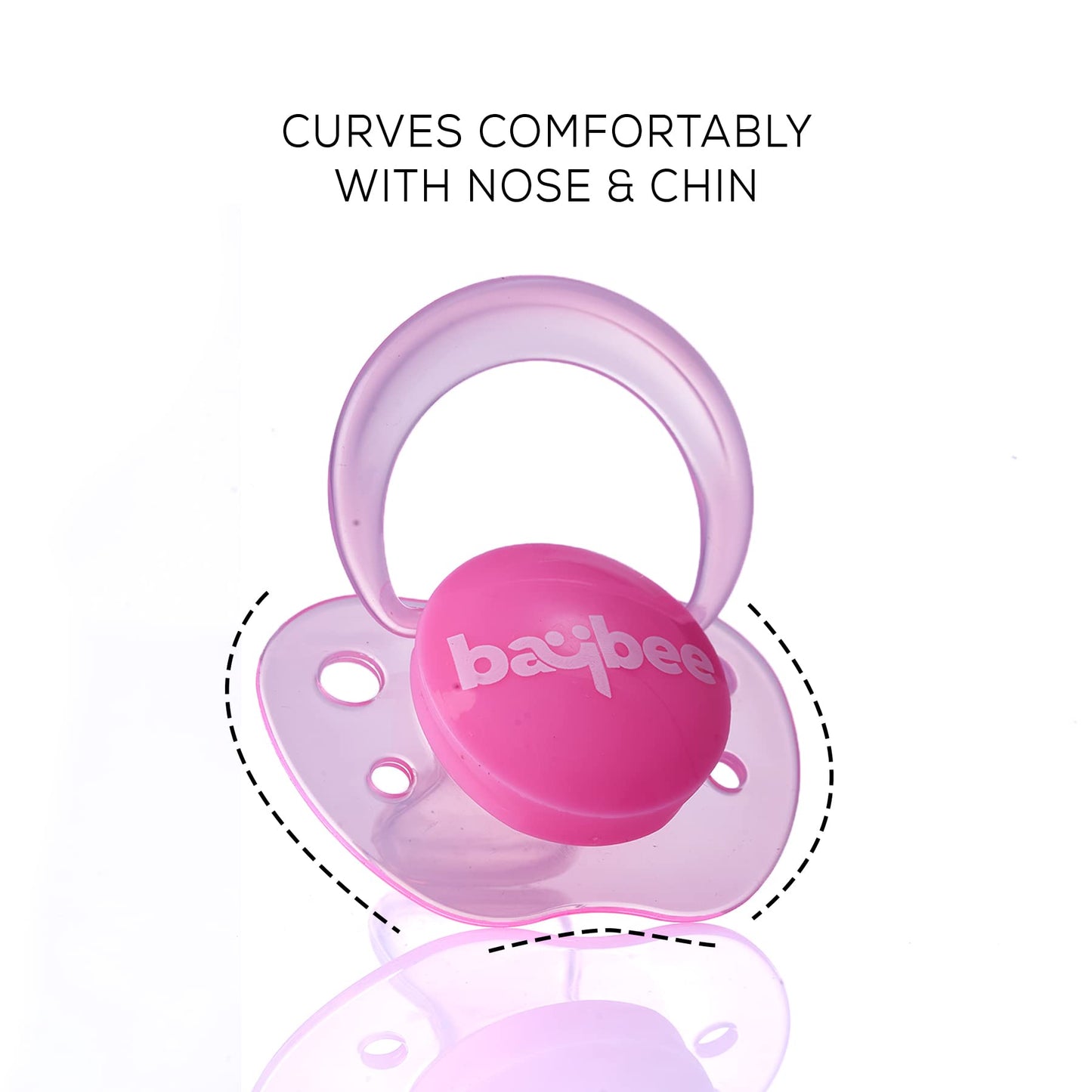 Baybee Baby Pacifier, Ultra Soft Silicone Pacifiers for Babies