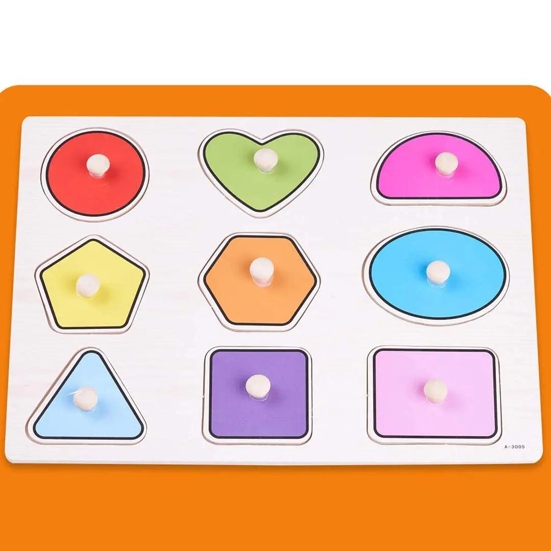 Baybee Wooden Puzzle for 24 to 48 Months, Multicolour BAYBEE