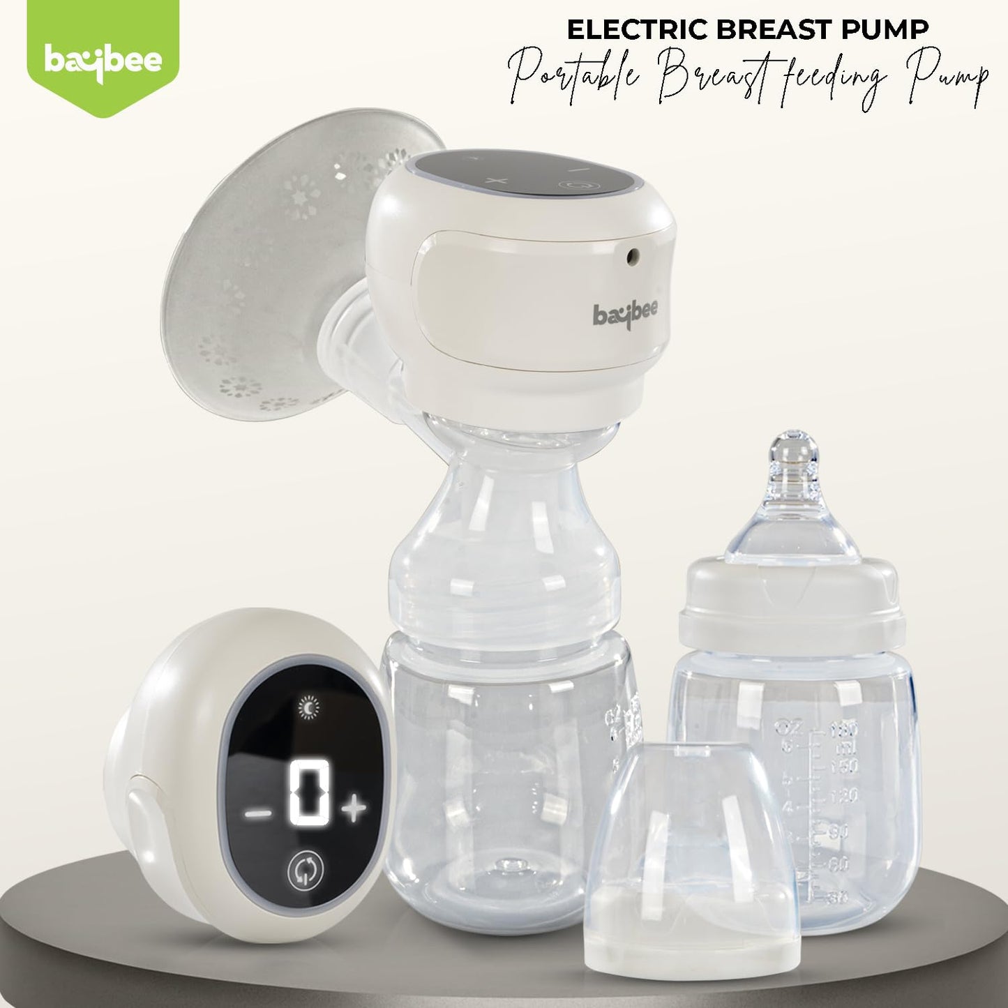 Baybee Smart Electric Breast Pump for Feeding Mothers, Breast Feeding Pump Electrical with Led Display