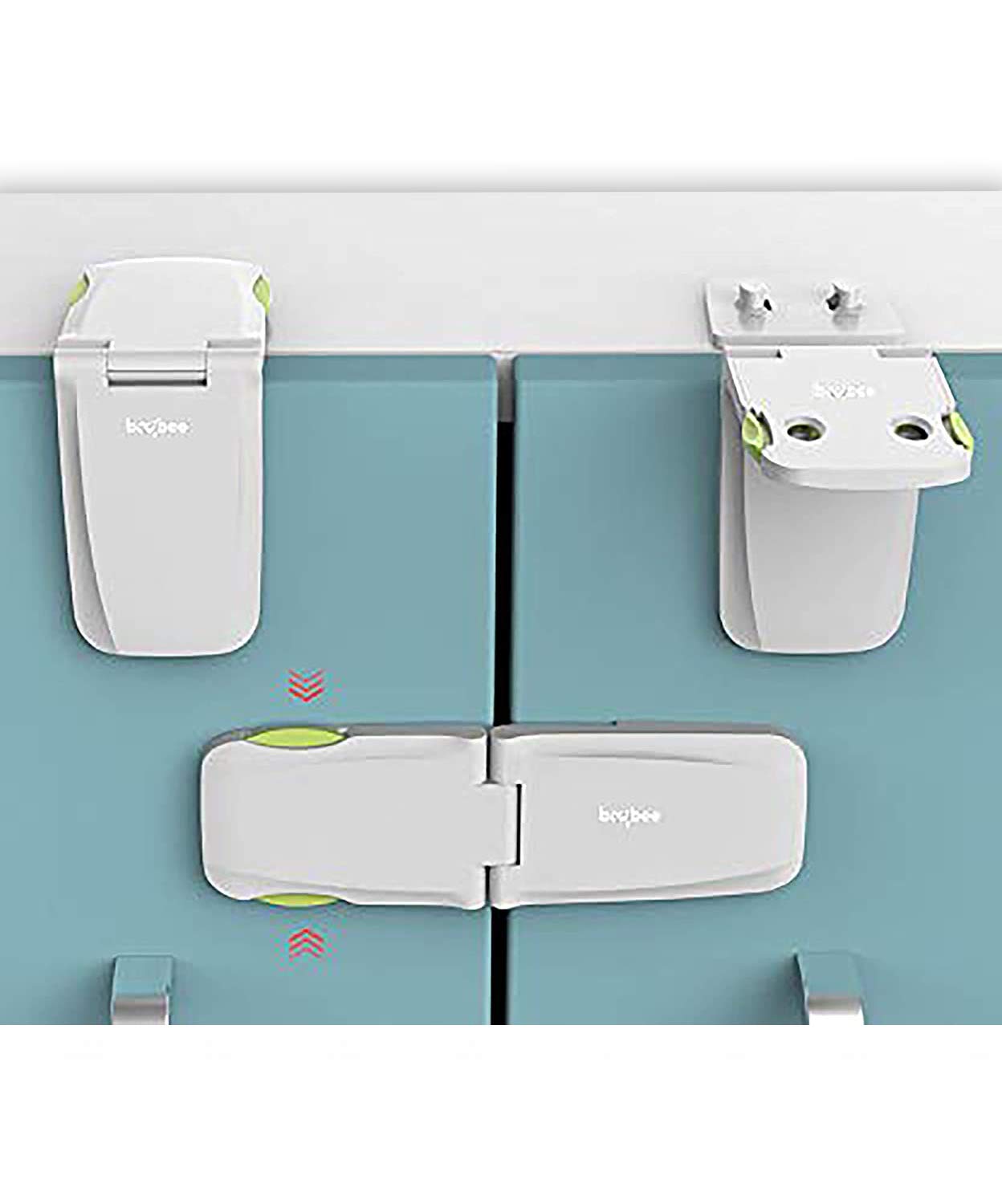 Baybee Baby Safety Products Door Drawer Stopper for Child Proofing Kids Protector Gate Lock for Babies BAYBEE