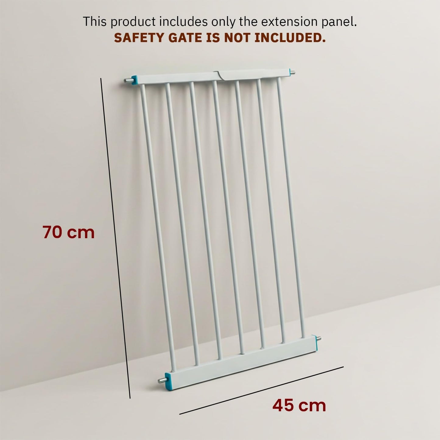 Baybee Safety Gate Extension 45cm Baby Gate Extender for Kids BAYBEE