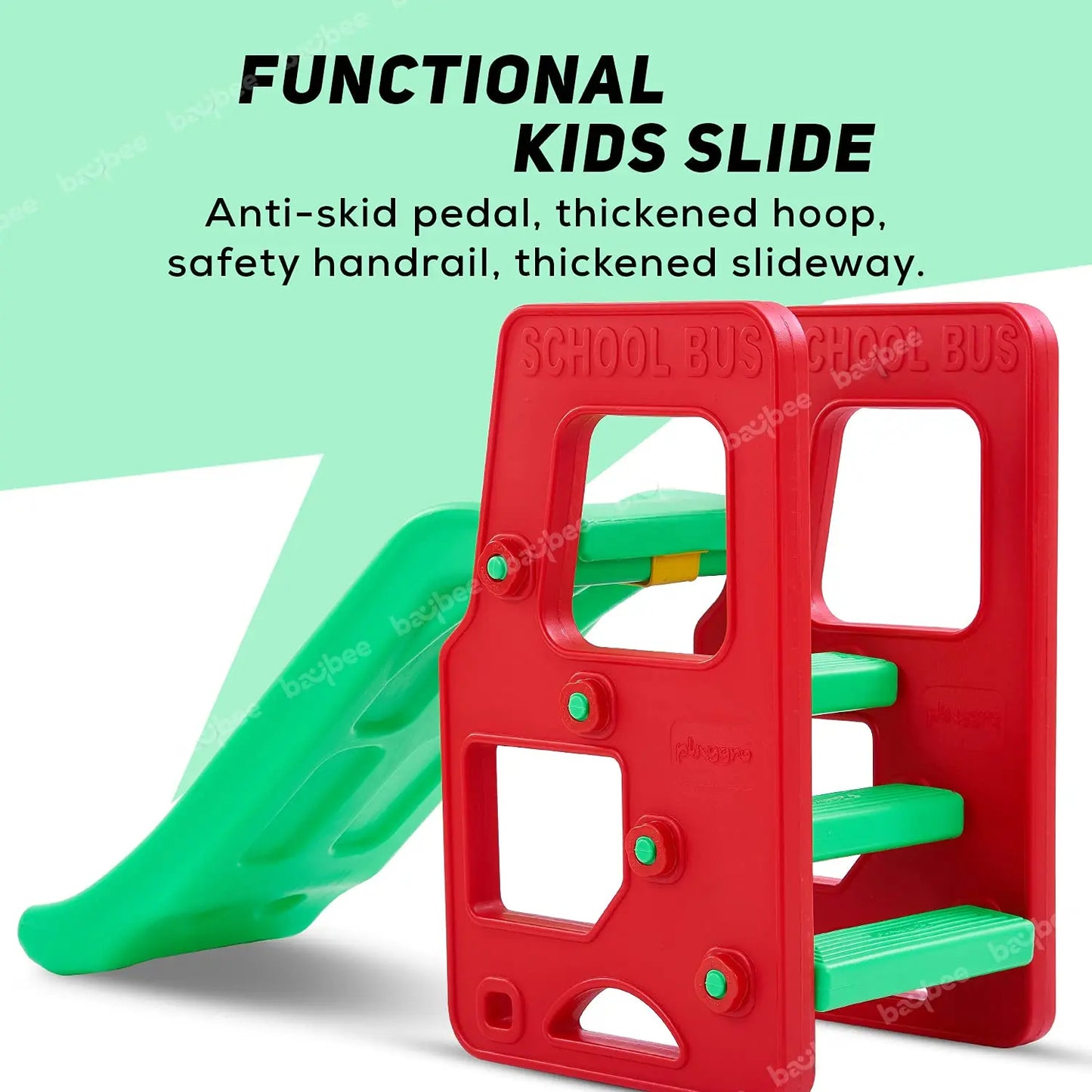 Baybee Garden Slides Plastic Super Senior Slide for Kids Foldable Garden Slider for Kids BAYBEE