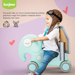 Baybee 2 in 1 Baby Horse Push Ride on Car with Rocker for Kids | Push Ride on Toy with Anti slip Handle, Baby Car Rocking Chair for Kids | Indoor Outdoor Play for Toddlers 1 to 3 Year Boy Girl (Horse)