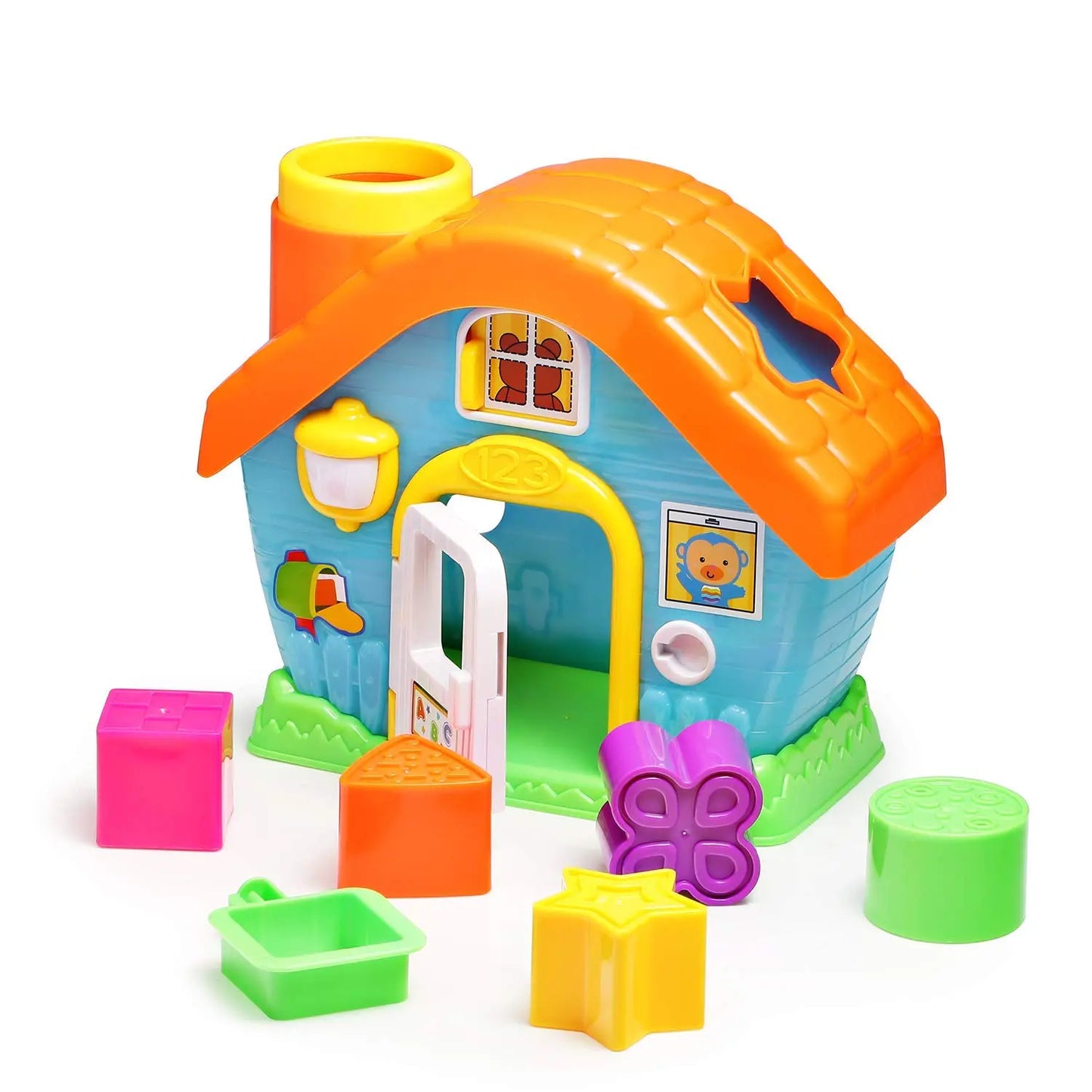 Baybee Infunbebe Shape Sorting House Toy - Baby Playhouse for Kids BAYBEE