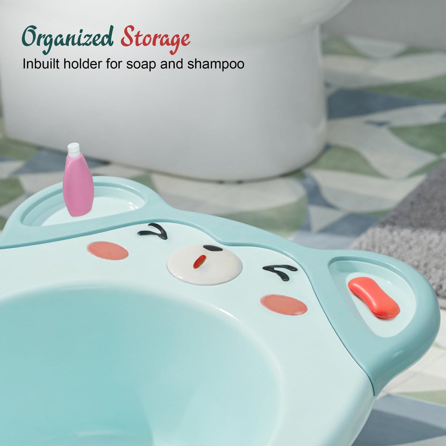 Baybee lora 2 in 1 Baby Bath Tub Seat for Kids Portable Bathing Tub for Babies Baybee India