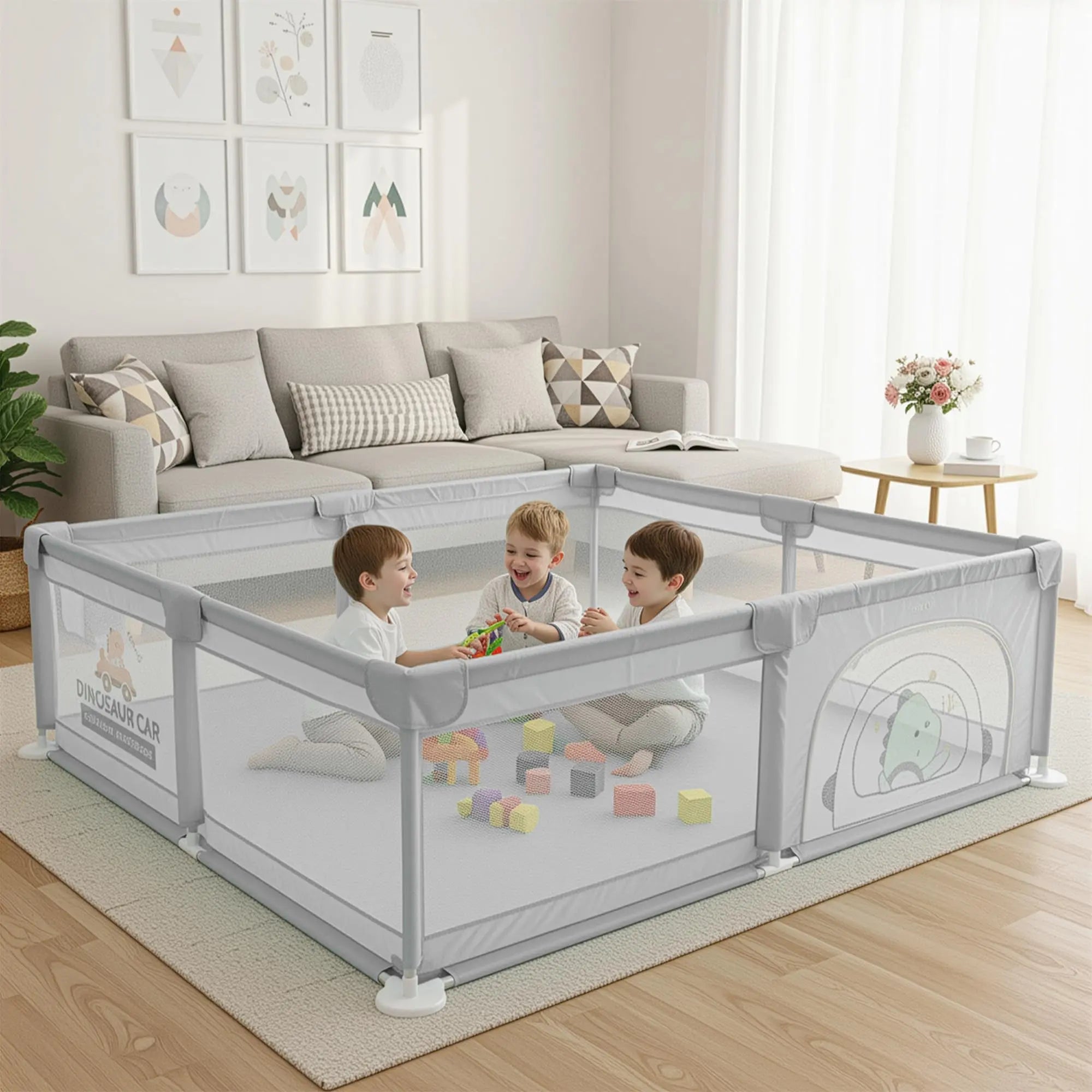 Buy Now Kids Playpen for Babies Safe Indoor Baby Play Area & Play Yard ...