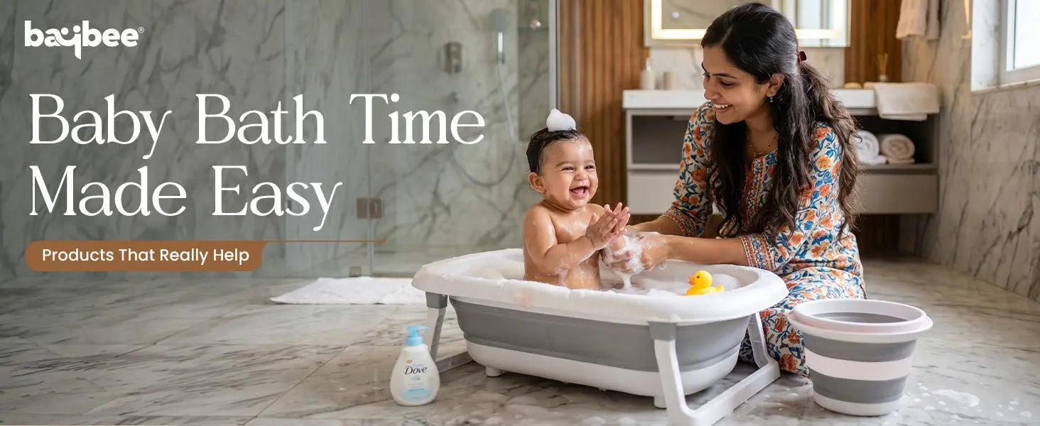 The Honest Parent's Guide to Baby Bath Time Baybee India