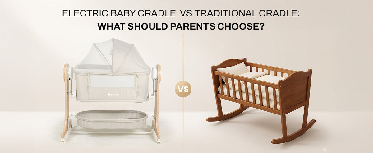 Electric Baby Cradle vs Traditional Cradle: What Should Parents Choose? Baybee India