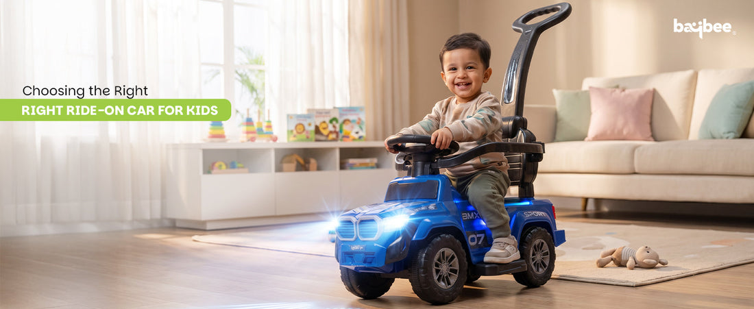Choosing the Right Ride-On Car for Kids Baybee India