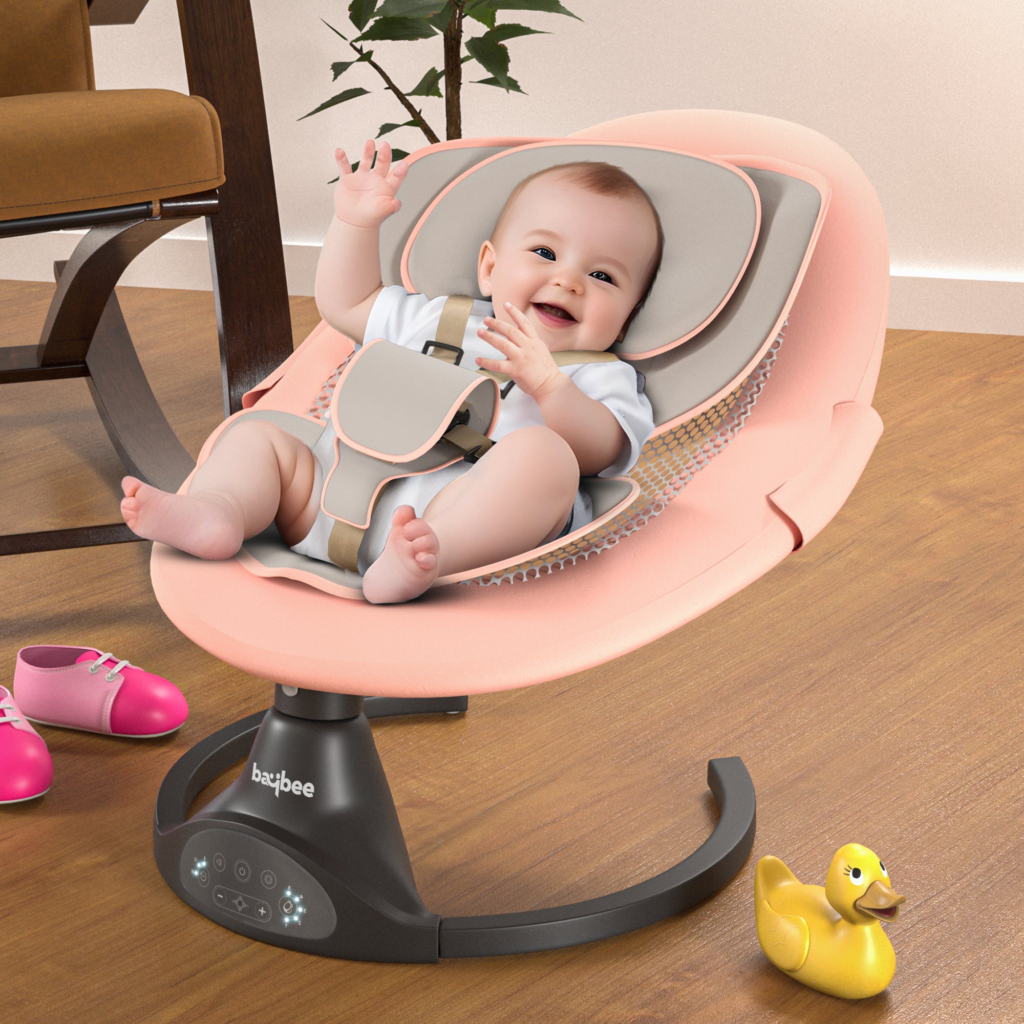 Newborn baby rocker swing online