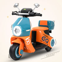 Baybee Daft Rechargeable Battery Operated Bike for Kids, Ride on Toy Kids Bike Scooty with Light