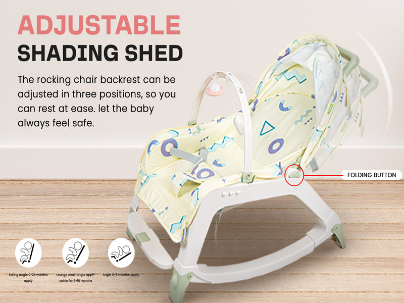 Baybee 5 in 1 Baby Rocking Chair for Kids — slide 1