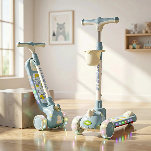 Baybee Dino Baby Kick Scooter for Kids
