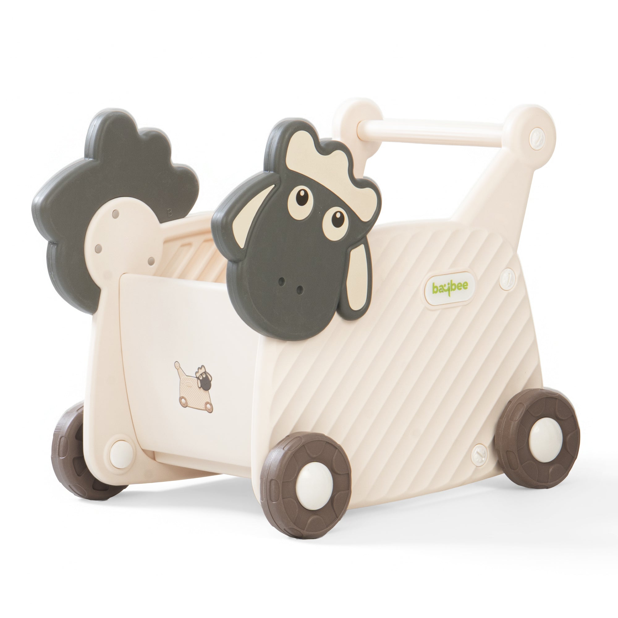 Baybee 2-in-1 Baby Shopping Cart Ergonomic Push Walker