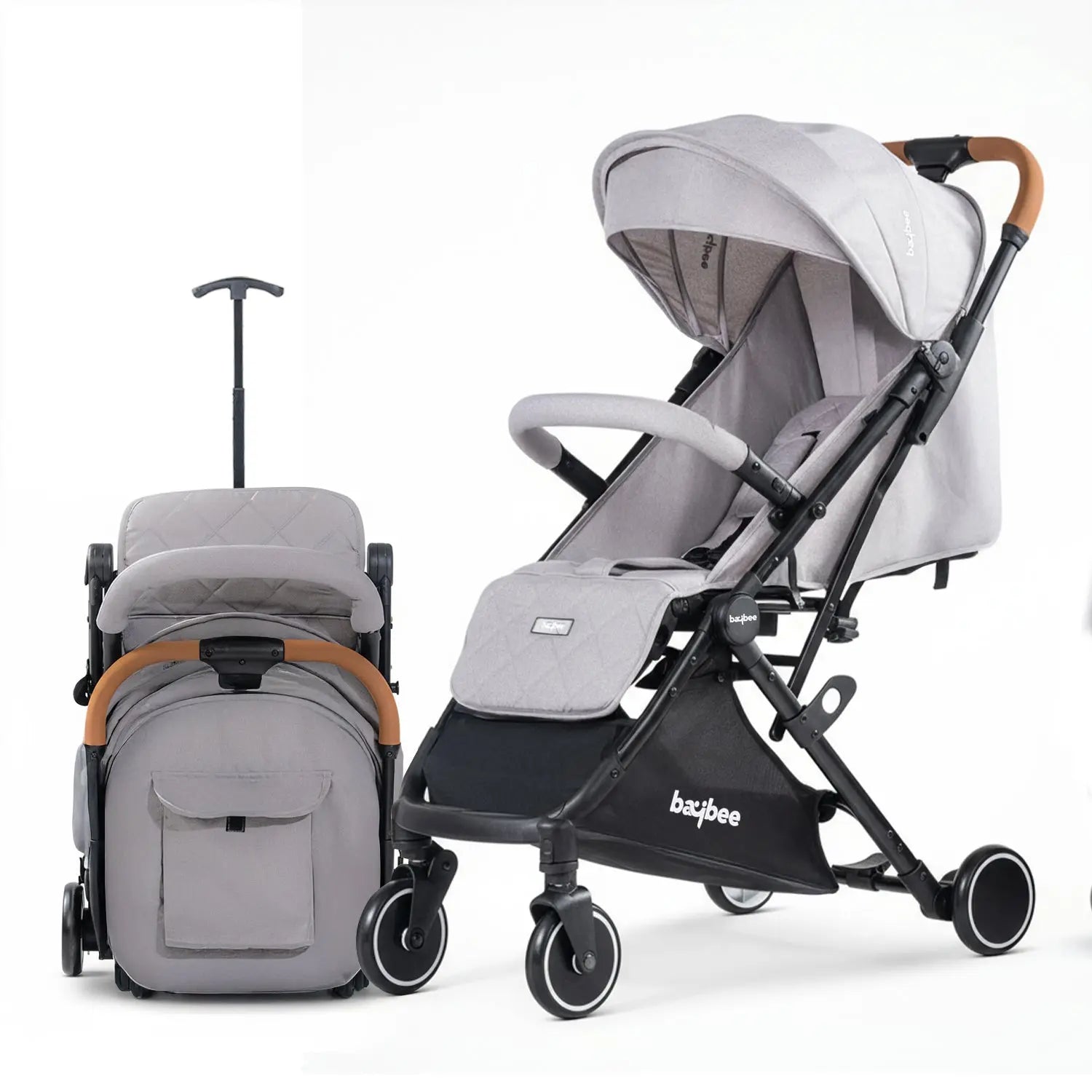 Baybee Foldable Baby Stroller Pram For Baby Boy Girl 0 To 3 Years With Metal Frame