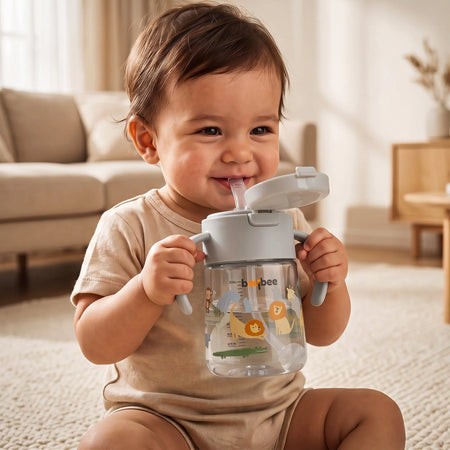 Grey Baybee baby sippy cup