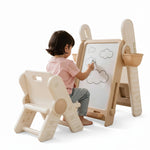 Baybee 2-in-1 Convertible Drawing & Writing Table for Kids