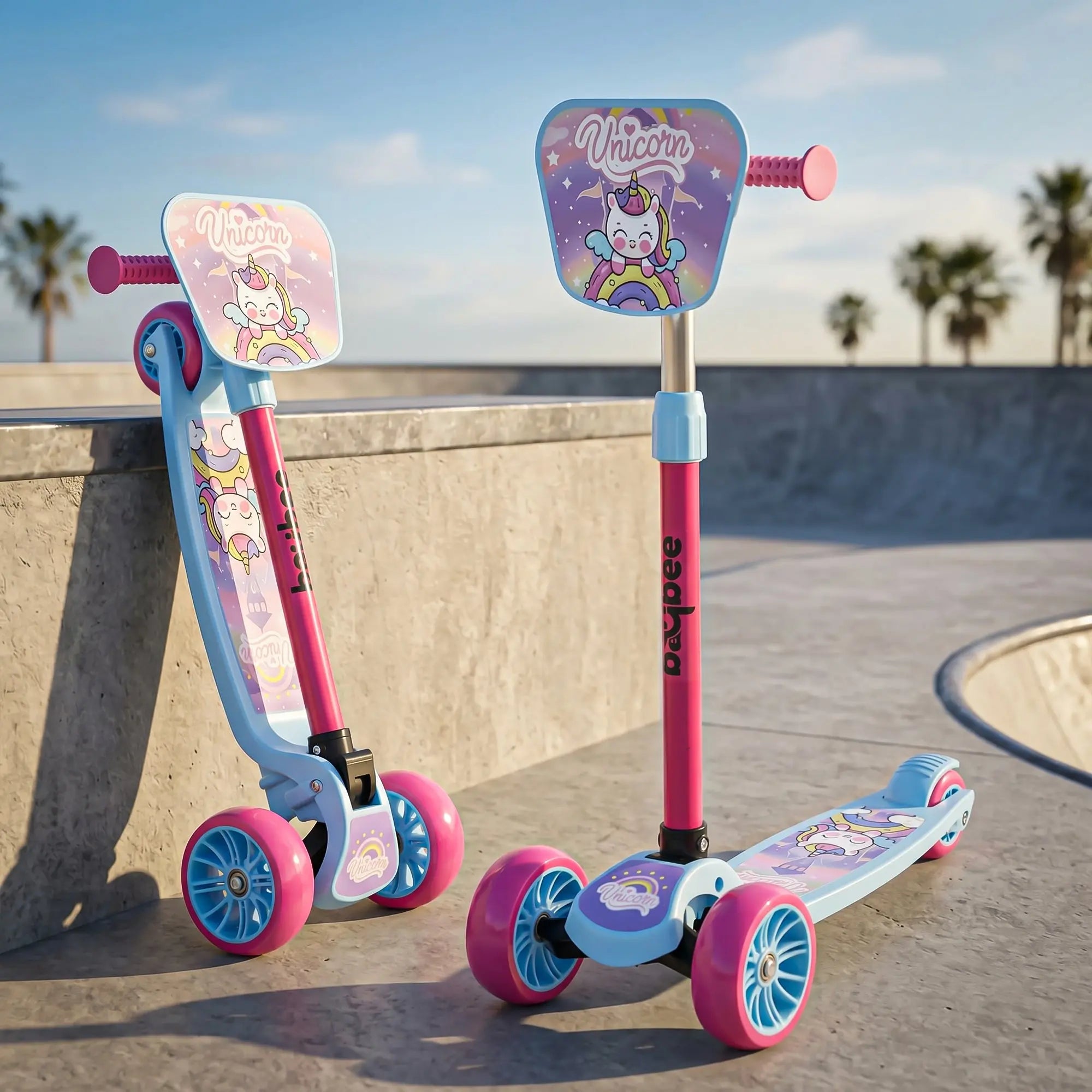 Baybee Turbo Race Kick Scooter for Kids