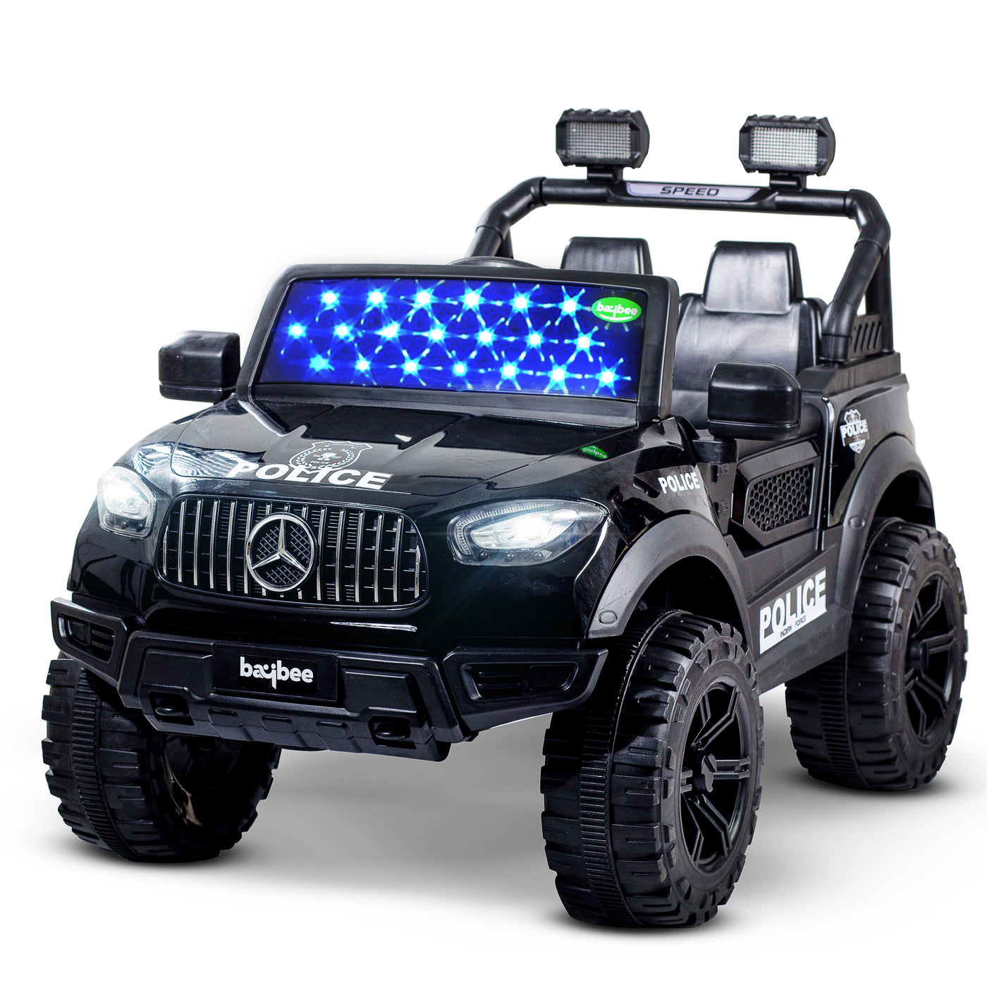 Discount On Police Jeep Battery Operated Ride-On Toy for Kids Fun