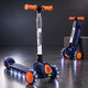 navy blue/orange
