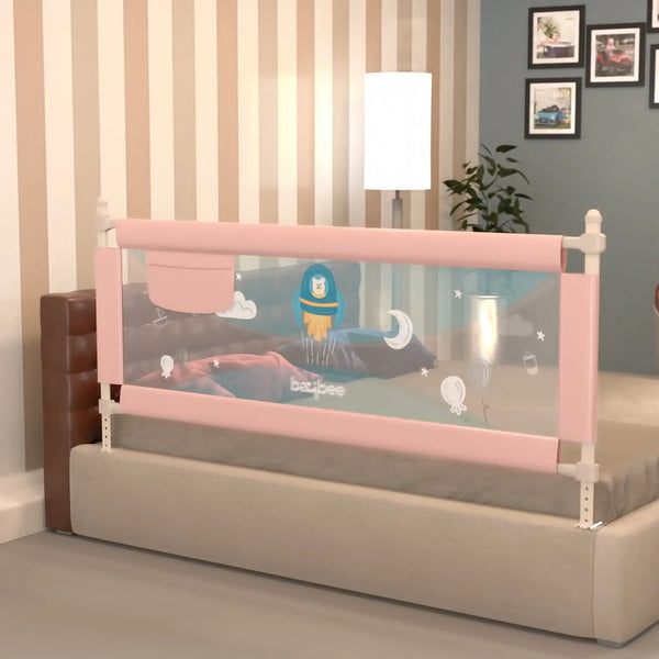 Baybee Bed Rail Guard Barrier for Baby Portable Safety - 150 x 63 cm