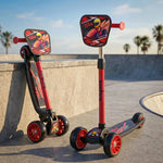 black/red