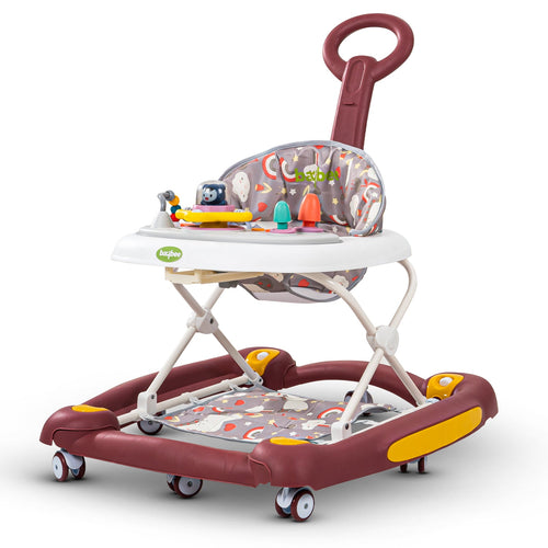 Baybee Clofi 2 in 1 Baby Walker for Kids with Rocker, Push Handle, 3 Height Adjustable BAYBEE