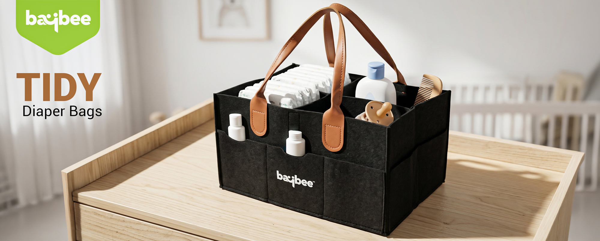 Baybee Tidy Stylish & Modern Diaper Bag for Mothers for Travel — slide 1