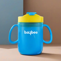 BAYBEE Hazzy 2 in 1 280ml Baby Sipper Bottle for Kids