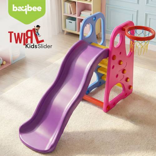 Baybee Grand Folding Slide Plastic Play Slide Climber with Score Keeper - Baybee India