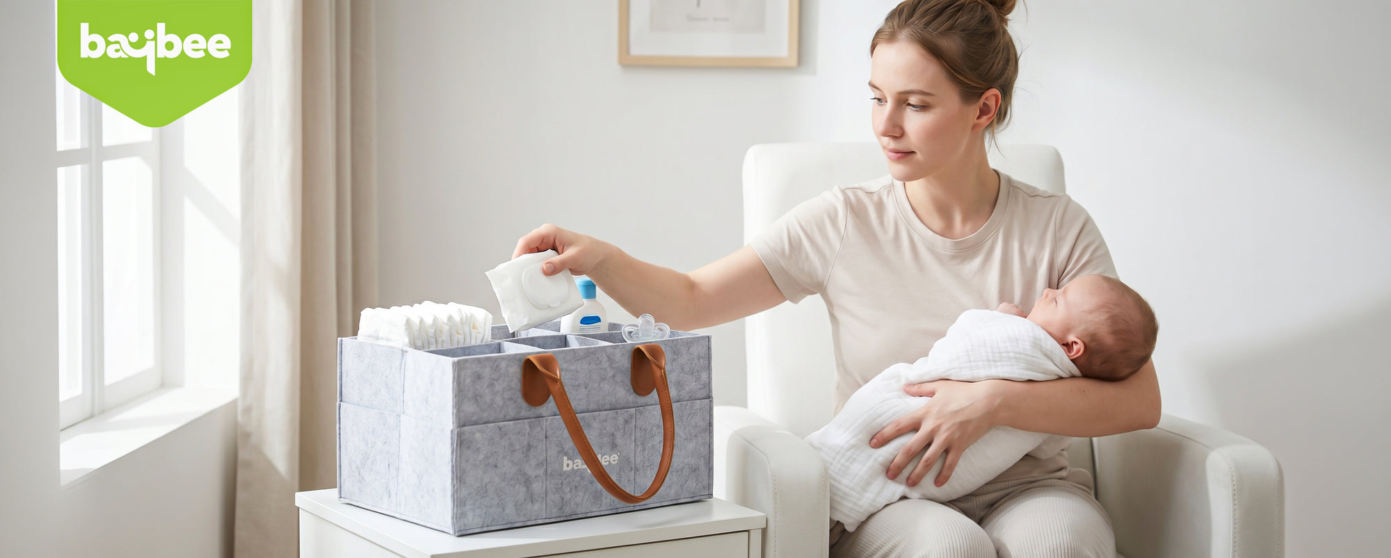 Baybee Tidy Stylish & Modern Diaper Bag for Mothers for Travel — slide 2