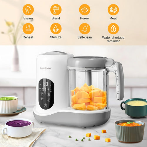 Baybee Blenzy 5-in-1 Electric Baby Food Processor for Baby Food Maker with Steamer, Chopper & Grinder BAYBEE