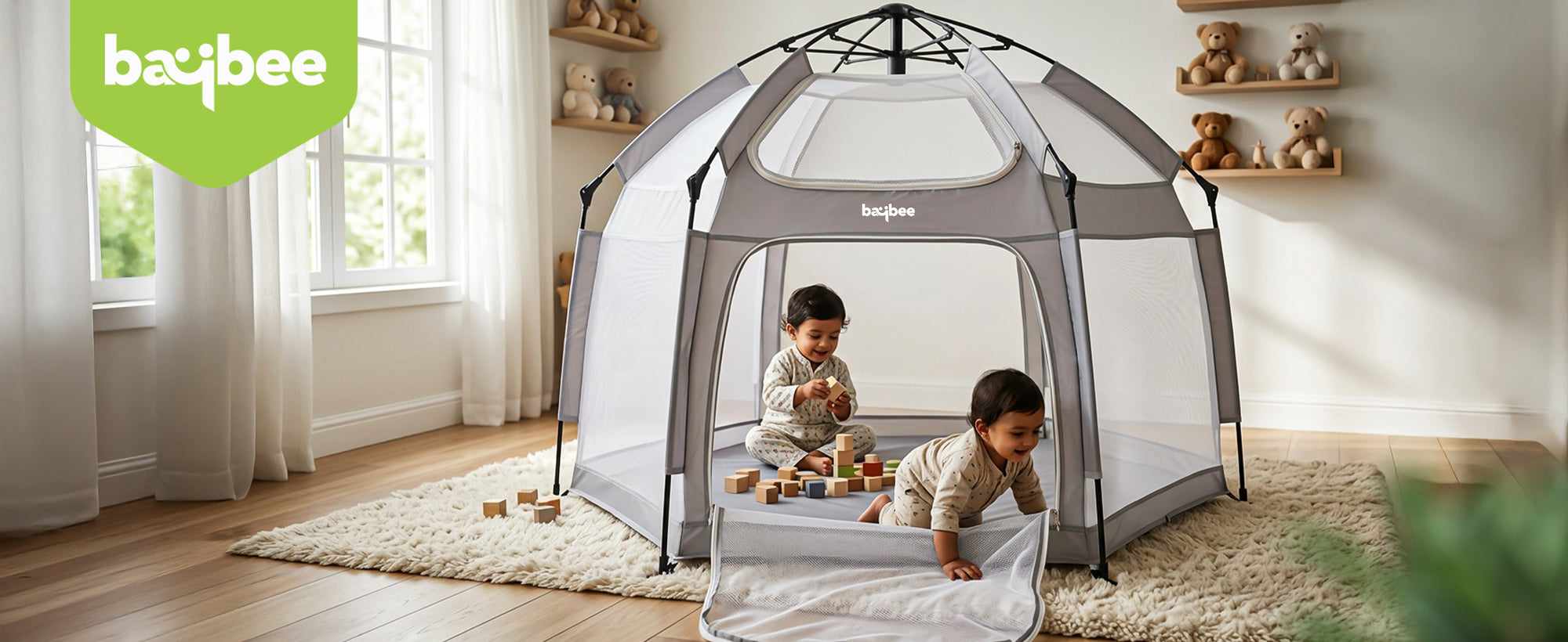 Baybee JoyNest Kids Playpen for Babies — slide 1