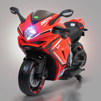 Moto Battery Operated Bike for Kids with LED Light, Bluetooth & Music