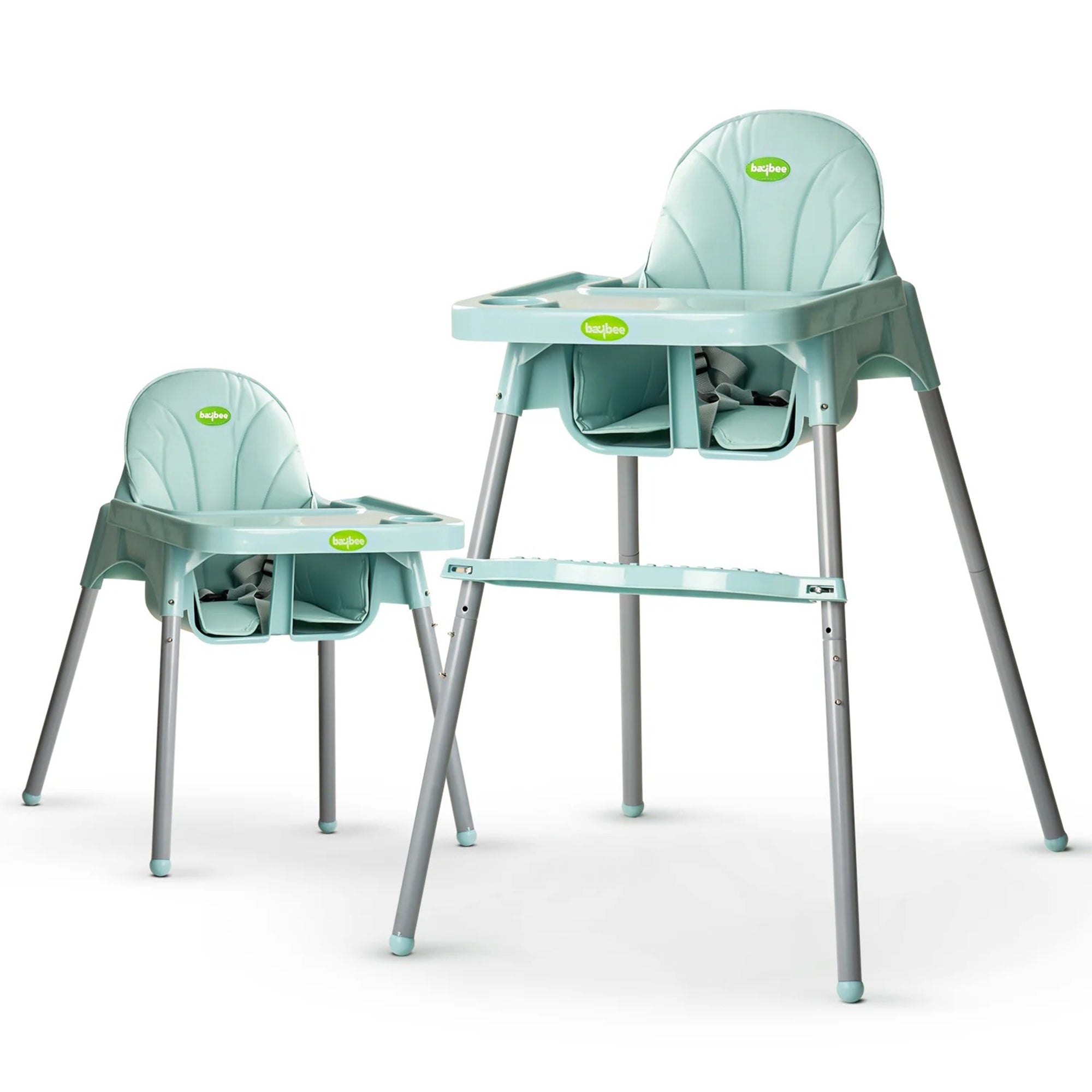 Baybee Clento 2 in 1 Baby High Chair for Kids with 2 Height Adjustable, 3 Point Safety Belt