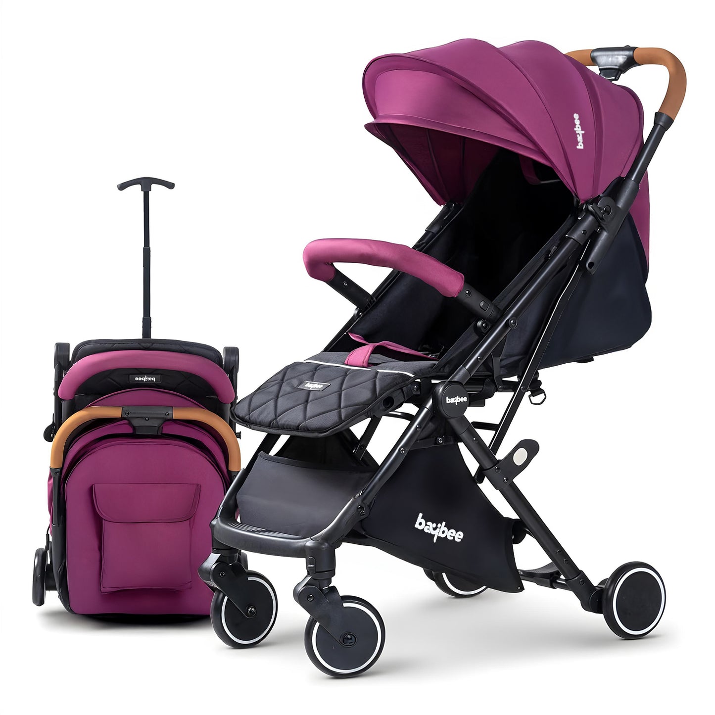 Baybee Foldable Baby Stroller Pram For Baby Boy Girl 0 To 3 Years With Metal Frame