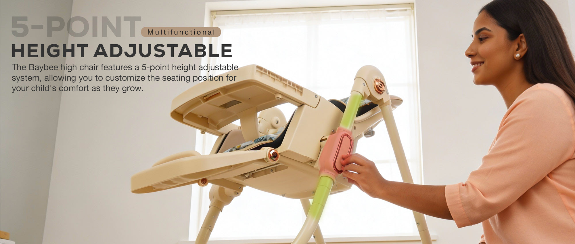 Baybee Tropihigh 4-in-1 High Chair — slide 1