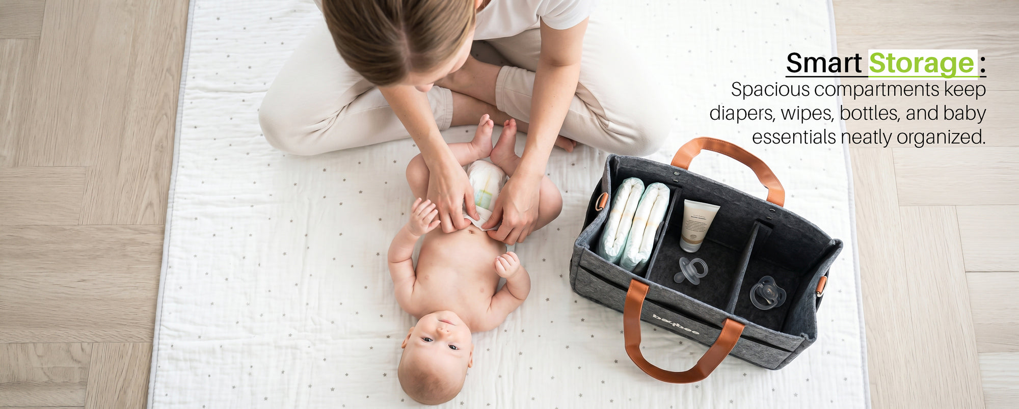 Baybee Tidy Stylish & Modern Diaper Bag for Mothers for Travel — slide 3