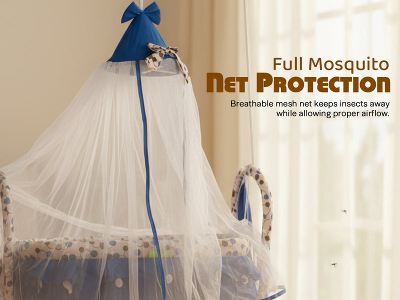 Baybee Baby Swing Cradle with Mosquito Net Infant Jhula & Palna for Newborns — slide 2