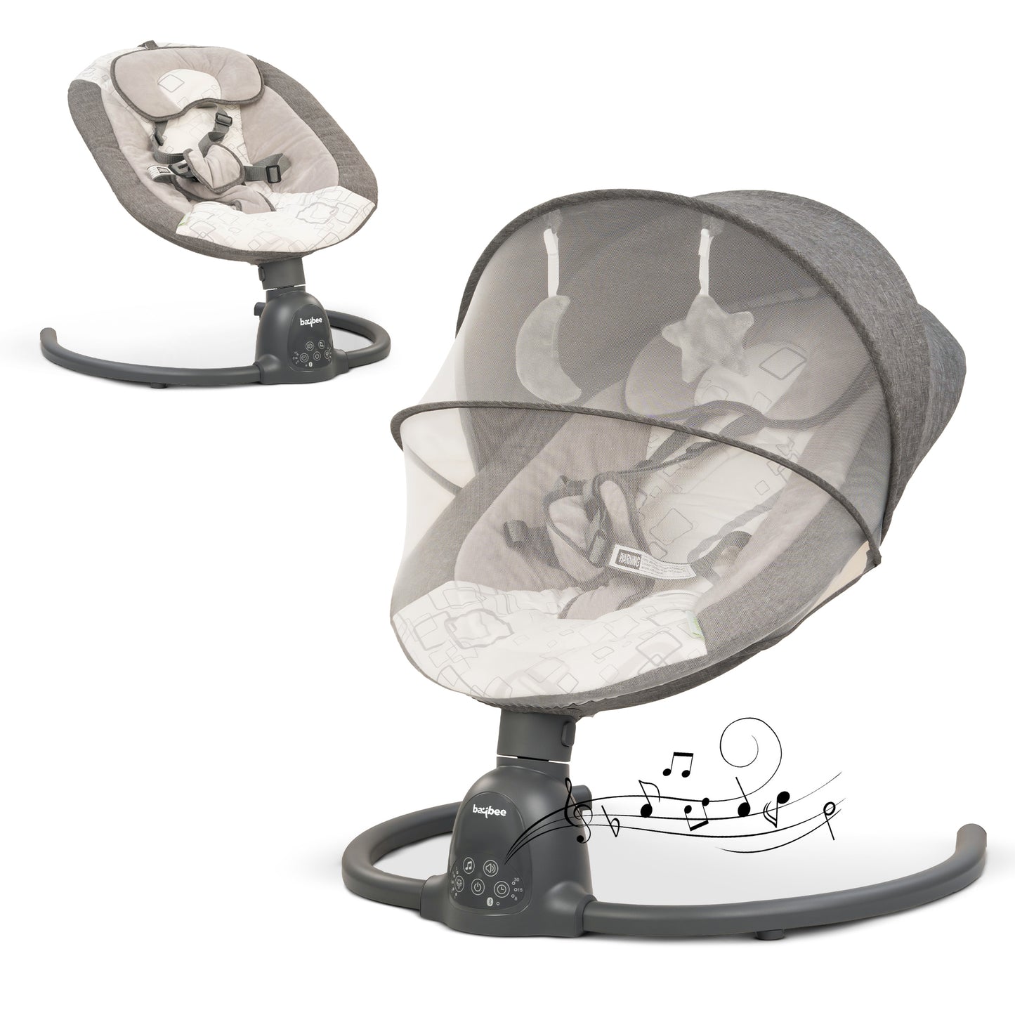 Baybee Electric Automatic Swing Cradle for New Born Baby