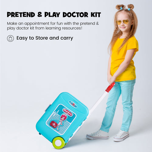 Baybee Doctor Play Set with Suitcase & Portable Pretend Play,Little Doctor Set Toys for Kids BAYBEE