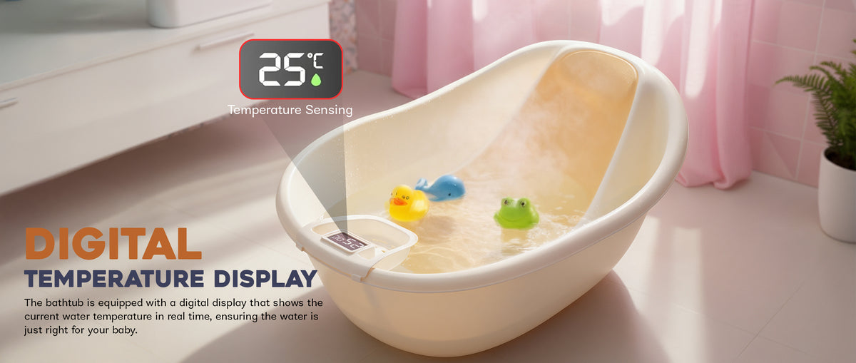 Baybee Dive Baby Bath Tub for Kids Bathing Tub with Touch Monitor & Tray — slide 2