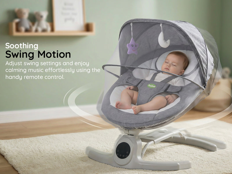 Baybee Wobbles Baby Cradle and Swing Automatic Electric Swing for Baby — slide 2