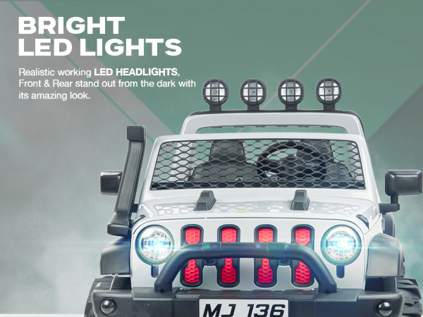 Baybee Atom Rechargeable Battery Operated Jeep for Kids — slide 2