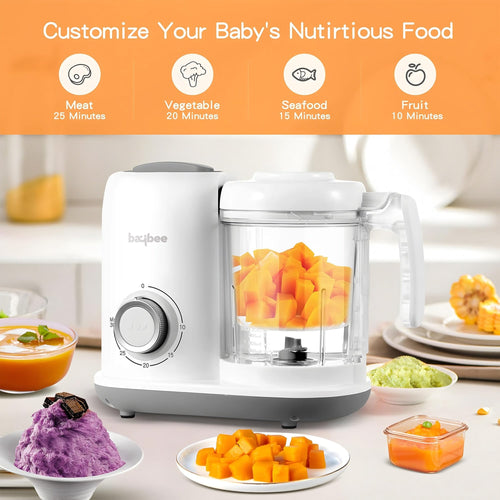Baybee Blendy 4-in-1 Electric Baby Food Processor for Baby Food Maker with Steamer & Grinder BAYBEE