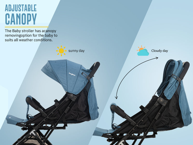 Baybee Infant Baby Pram Stroller for Newborn — slide 2