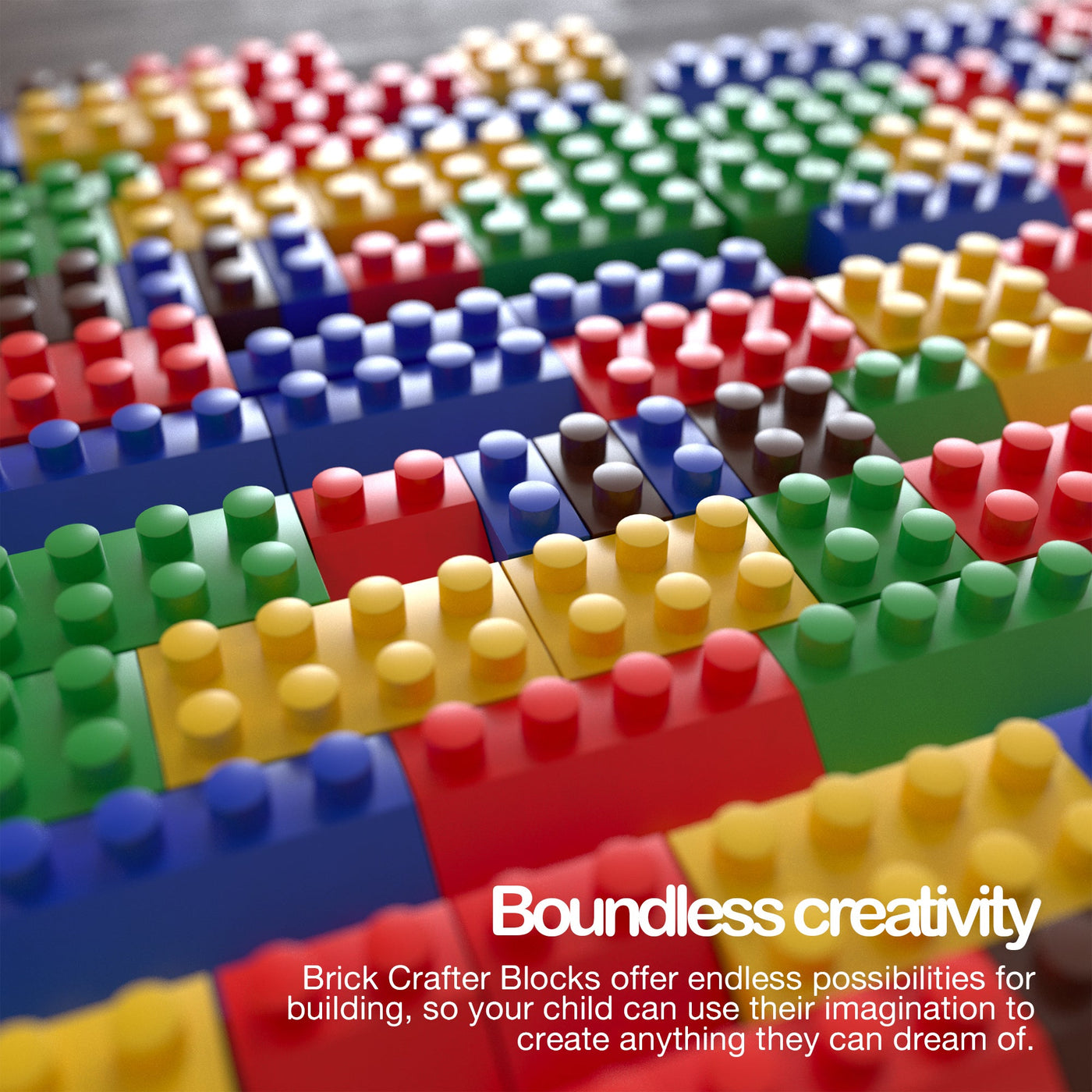 Discount Town of Stacking House Fun Building Blocks Set for