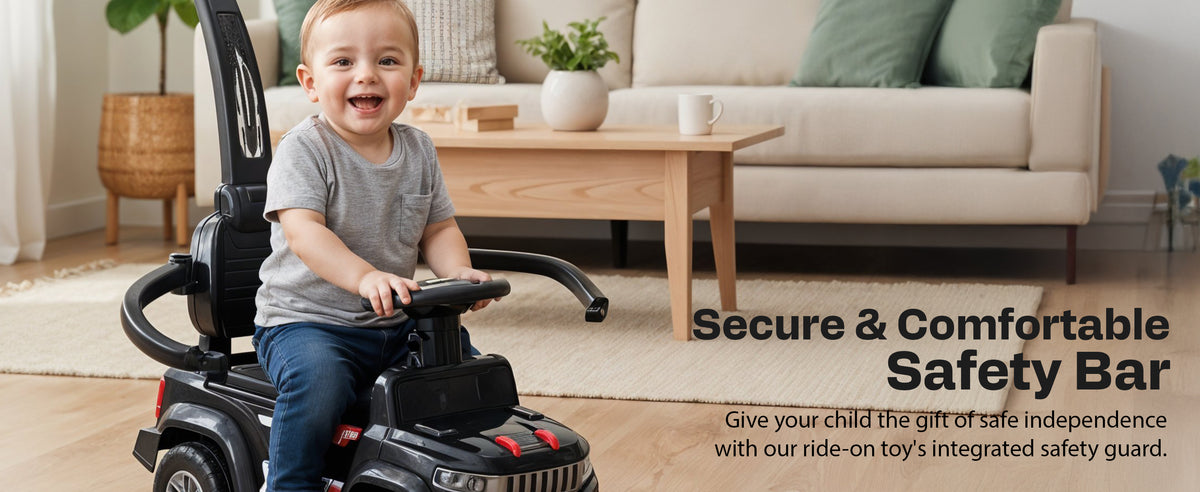 Baybee Speedy Pro Ride on Cars for Kids Portable Baby Push Rideons — slide 2