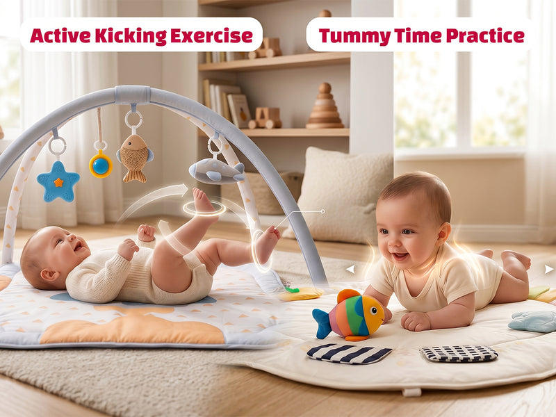 Baybee 2 in 1 Premium Baby Play Gym & Activity Mat for Babies — slide 2