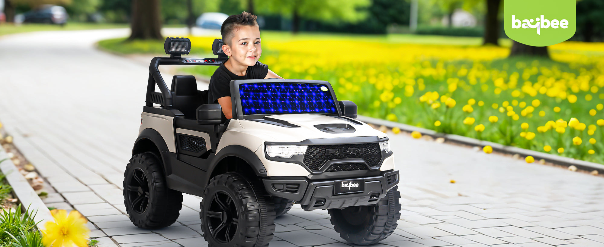 Baybee Run 2X2 Kids Battery Operated Jeep for Kids — slide 1